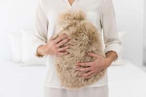 Fibre By Auskin: Sheepskin Hot Water Bottle Covers