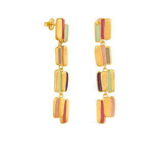 Joidart: Palette Gold earrings Long