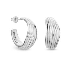 Joidart: Onaria Silver Hoops