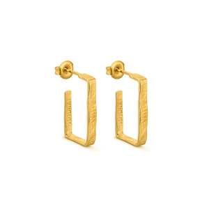 Joidart: Lignis Gold Thin Hoops