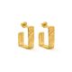 Lignis Gold Hoops Medium