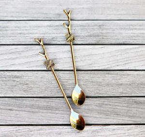 Branch & Bee Long Spoon
