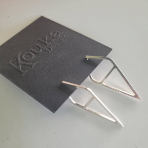 Accessories 2: Diamond Shape Sterling Silver Earring