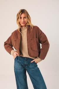 Quilted Kimono Jacket