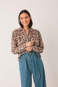 Womenswear: Crepe Cotton Shirt