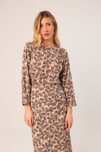 Womenswear: Crepe Cotton Blouse