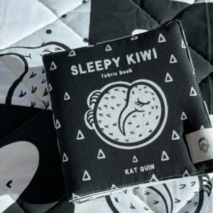 Sleepy Kiwi-Fabric Book