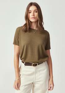 Lucy Knit Tee - EcoTree