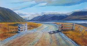 Art And Wall Decor 2: Nor West Light Rakaia Gorge