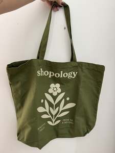 Green Shopology Canvas Bag
