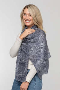 Silk Spot Scarf