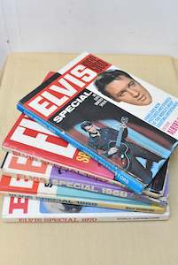 Books: 5x Vintage Elvis Special books