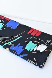 Fabrics: Retro 1970's/80's Schwartz Liebman fabric, Texas USA, 100% cotton