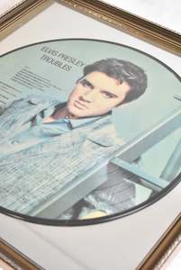 Artwork: Elvis Presley framed Troubles record