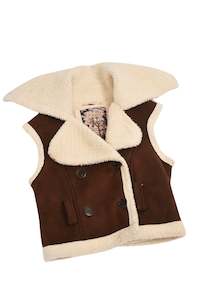 Trelise Cooper sherpa vest, 8