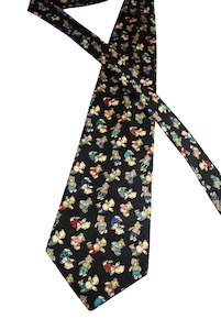 Under 50: Vintage NZ made teddy bear tie