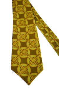 Mens Accessories: Sander Trevira NZ made retro tie