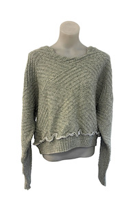Knitwear: Country Theme NZ made chunky knit jumper