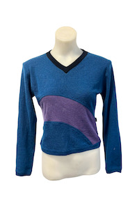 Knitwear: Who's Billie knit cropped jumper, S