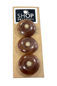 Fabrics: Large mocha vintage buttons