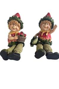 Decorative strawberry gnomes