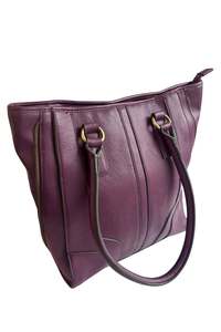 Milleni purple plum handbag