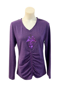 Knitwear: Merric sequined lightweight sweater, 14