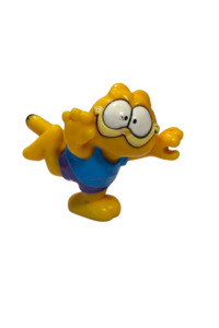 Vintage 1981 Garfield running figure