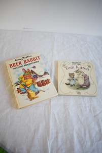 Books: Tom Kitten + Brer Rabbit childrens book bundle