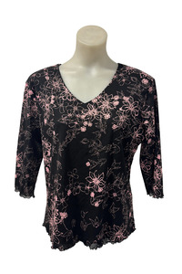 Nz Made: Joanna Morgan NZ made mesh Blouse, S