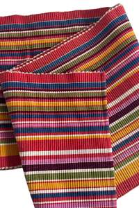 Decor: Colourful table runner