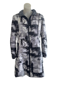 Frontpage: Desigual reversible puffer coat, M