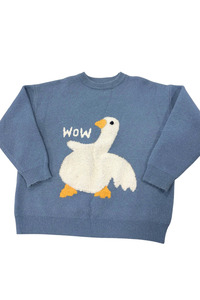 Knitwear: Aelfric Eden Duck knit jumper, L