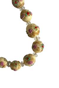 Jewellery: Vintage beaded necklace