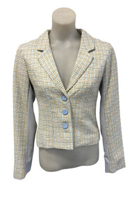 Annah. S NZ made vintage cropped blazer, S