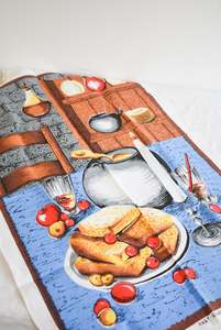 Cottage-core 100% cotton tea towel