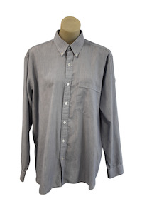 Manhattan NZ made striped dress shirt, XL