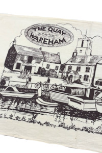Under 20: The Quay Dorset Wareham tea towel