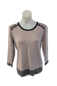 Oliver Black lightweight sweater, M