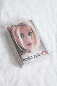 Under 50: Christina Aguilera debut album cassette