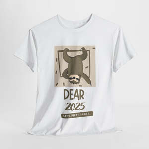 Frontpage: Funny Sloth T-Shirt 2025, Casual Humor for Any Occasion, Year 2025