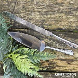 Wedding Gifts: Knife & Cake Serving Set