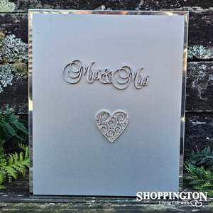 Wedding Album - Silver Mrs & Mrs