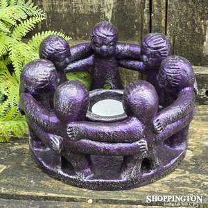 Gifts For Teachers: Pottery Circle of Friends 20cm / Purple