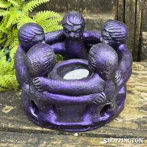 Gifts For Teachers: Pottery Circle of Friends / Purple