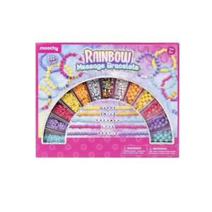 Gifts For Girls: Rainbow Message Bracelet