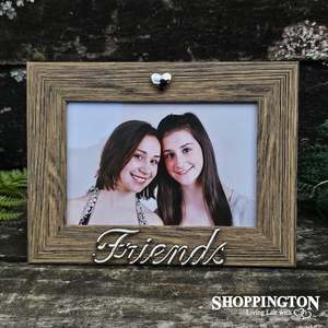 Photo Frames Albums: Photo Frame - Wooden Look Friends