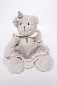 Leila Dressed Teddy Bear 37cm