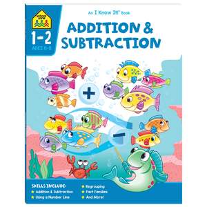 Childrens Books: School Zone - Addition and Subtraction (ND)