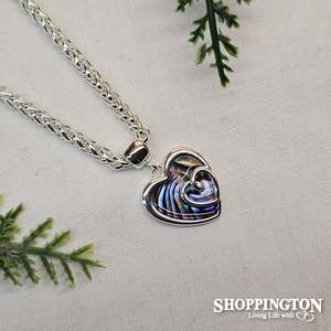 Fashion Jewellery: Equilibrium - Paua Heart Bracelet